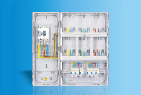 单相六位CHS-K601D电能计量箱